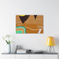 "Industrial Ballet - Midcentury" - Canvas