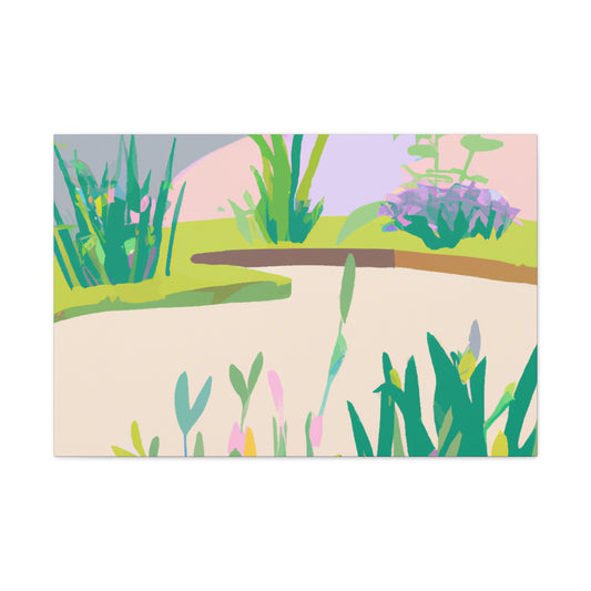 Graceful Greenery - Landscape - Canvas