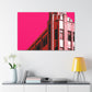 Straightup Splendor - The Visually Stunning Symmetry of Art Deco Architectural. - Canvas