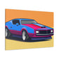 White Lightning - Automobile - Canvas