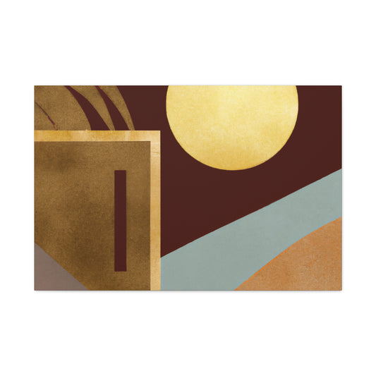 Sunny Groove - Midcentury - Canvas