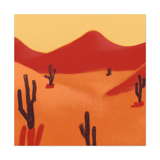 Caravan Cozy - Vintage Contemporary - Desert Canvas