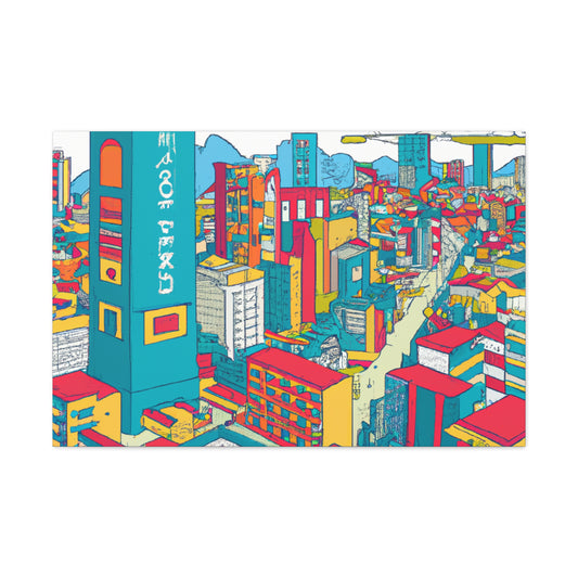 Maria Santos - South America - Canvas