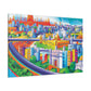 Kaleidoscope of Colors - Destination India - Canvas