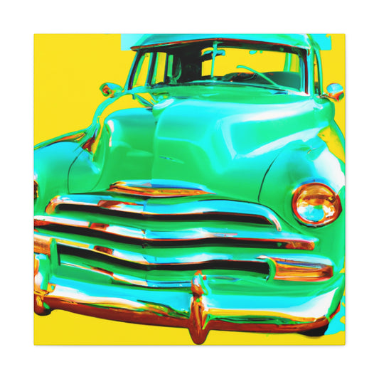 Green Cruiser  - Automobile Canvas