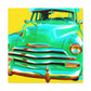 Green Cruiser  - Automobile Canvas