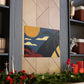 Moonlit Jungle - Midcentury Canvas