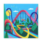 Gardengate - Landscape - Amusement -  Canvas