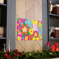 "Creating a Bouquet of Blooms: A Floral Adventure" -Floral Canvas