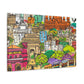 Hindustan - Destination India - Canvas