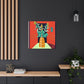 Cheetah-Sparkle - Midcentury Canvas