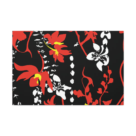 Paradise Plum - Floral - Canvas