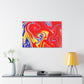Aqua Aurora - Abstract - Canvas