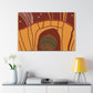 Retro Facade - Midcentury - Canvas