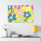 Amaranthine Blooms. - Floral Canvas