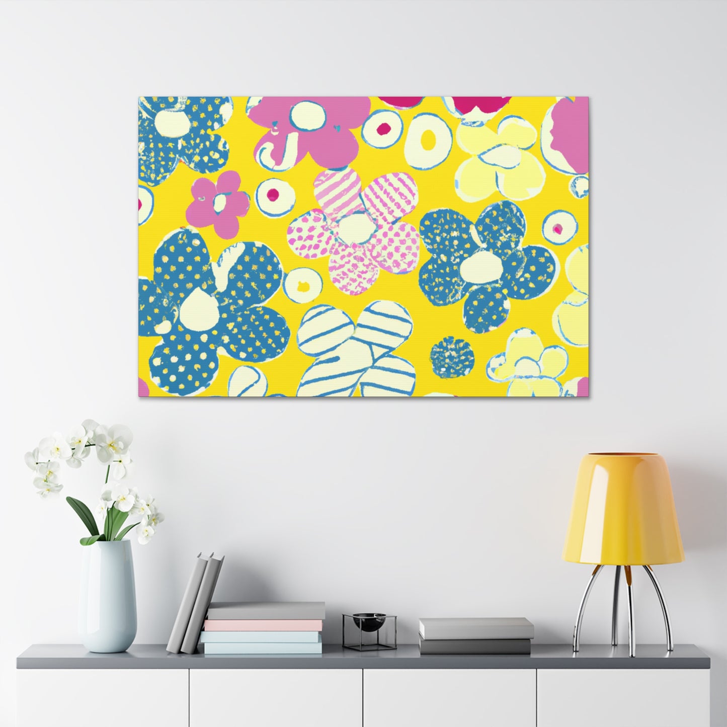Amaranthine Blooms. - Floral Canvas
