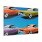 Blue Streak - Automobile - Canvas