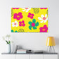 Blithely - Floral - Canvas