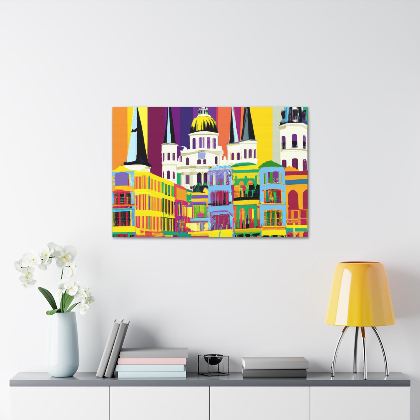 Voodoo Ville - New Orleans - Canvas