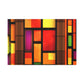 Happy Shimmer- Glass Canvas