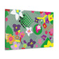 "The Petals of Paradise" - Floral Canvas
