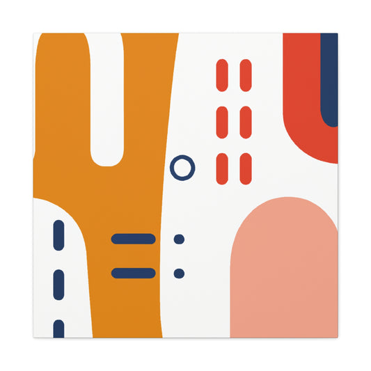 Riverside Escape - Midcentury - Canvas
