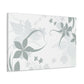Grey Vine - Floral - Canvas