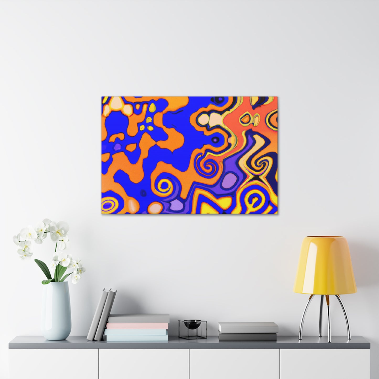 Aqua Aura - Abstract - Canvas