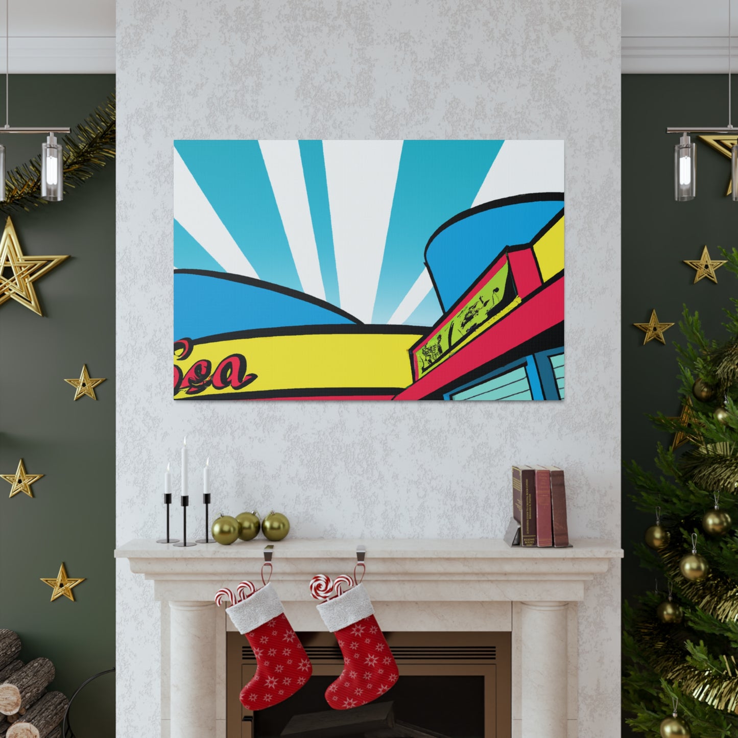 The Bop-A-Rama. - Canvas - Pop Art