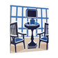 Waiting Room Lounge - Midcentury - Canvas