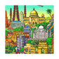 New Delhi - Destination India - Canvas