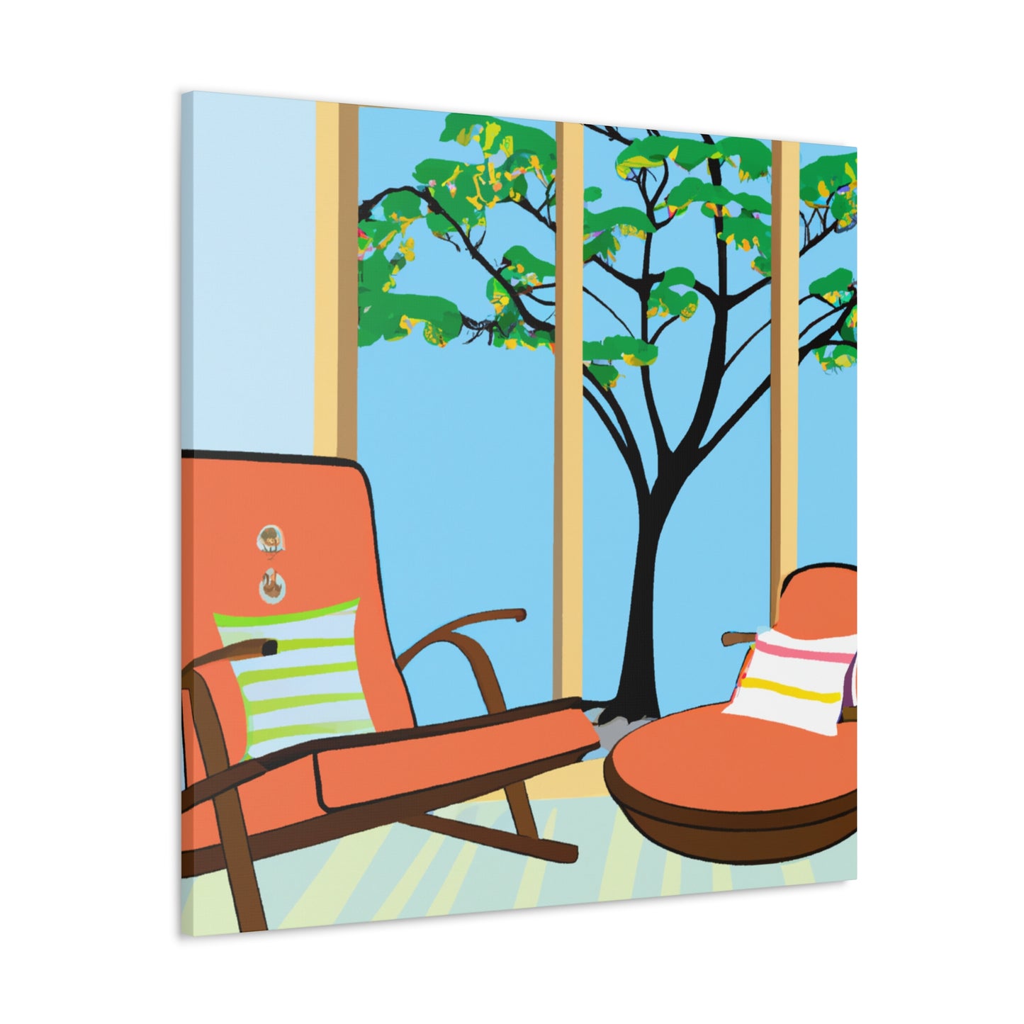 Urbanise- Midcentury - Canvas