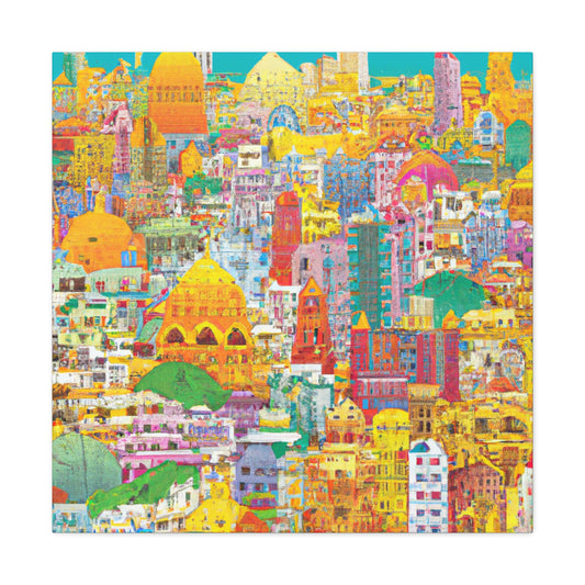 Vibrant Varanasi - Destination India - Canvas