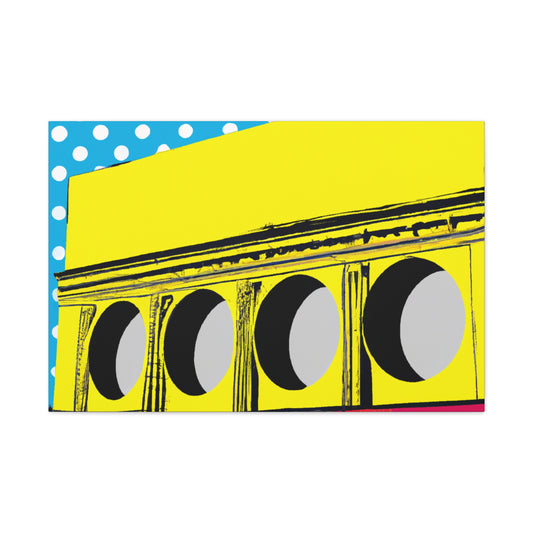 Sunshine Splendor Drive-In Eatery - Canvas - Pop Art