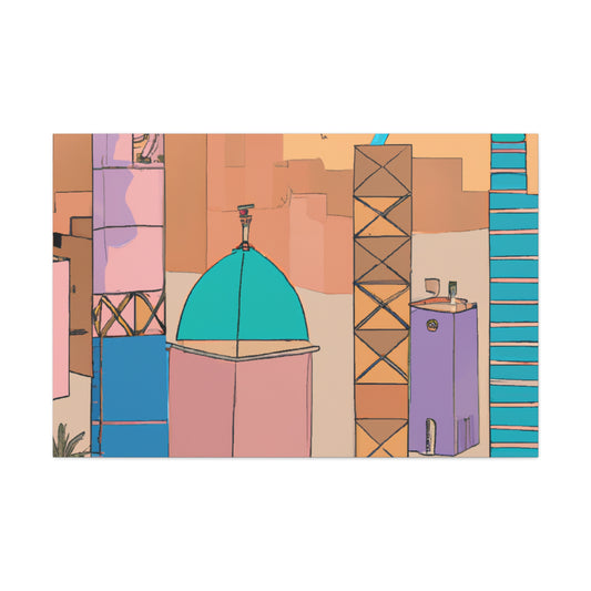 Hamsar - Middle East - Canvas