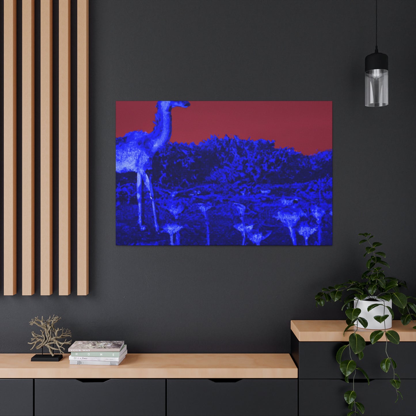 Woolly Puperson - Canvas Wildlife