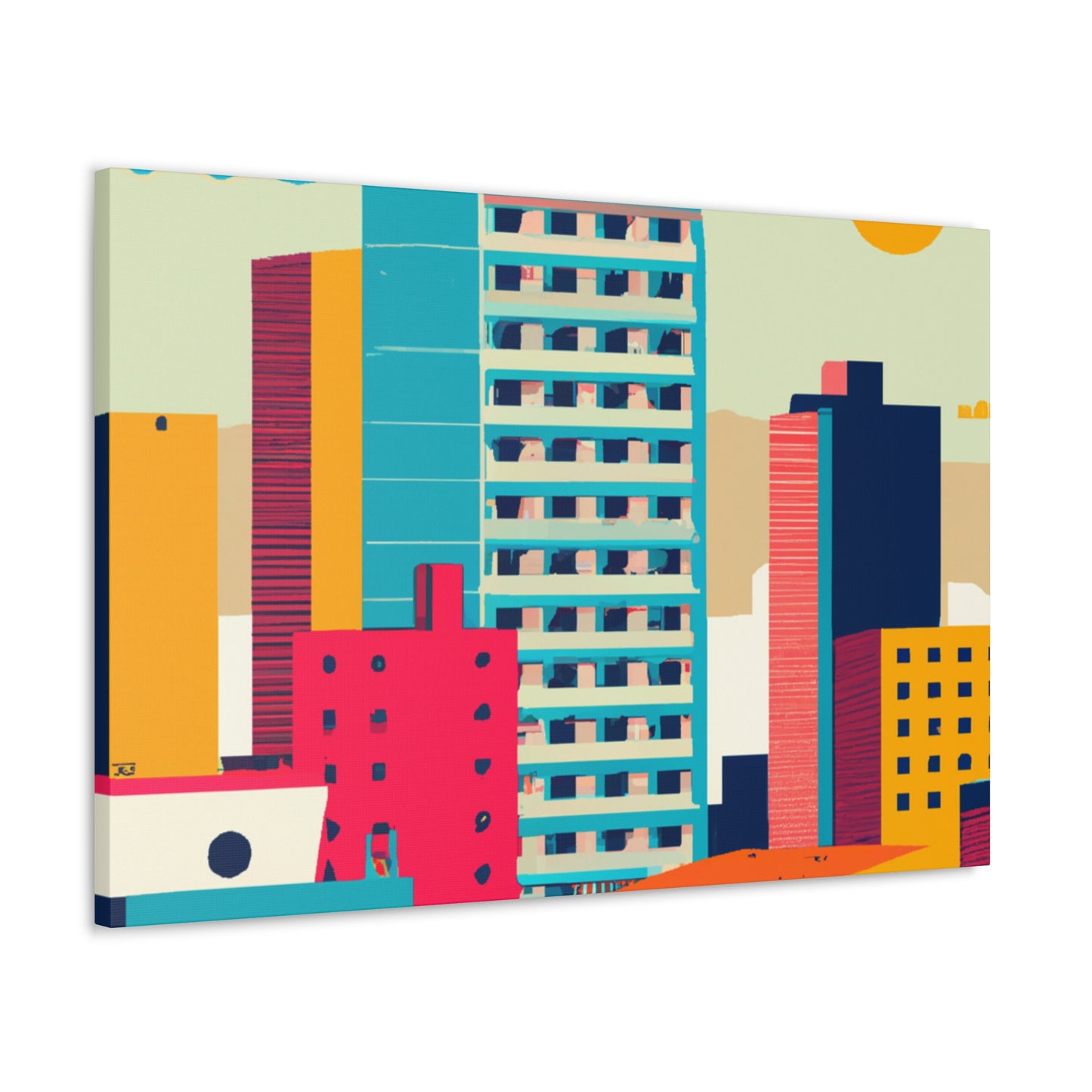 Llancanollo - South America - Canvas