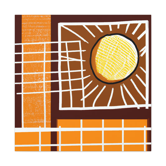 Pow!- Midcentury Canvas