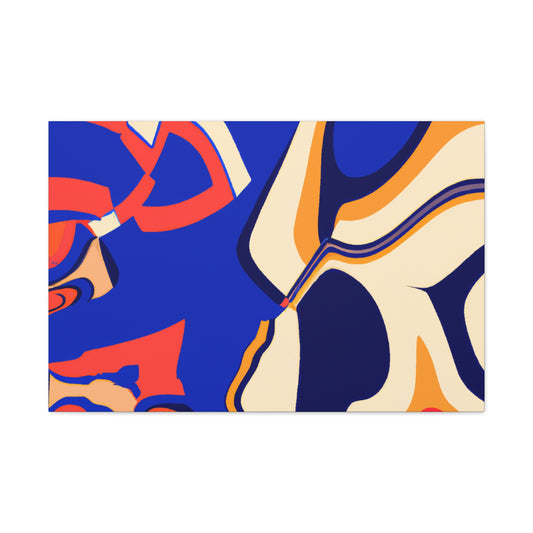 Aqua-Glow - Abstract - Canvas