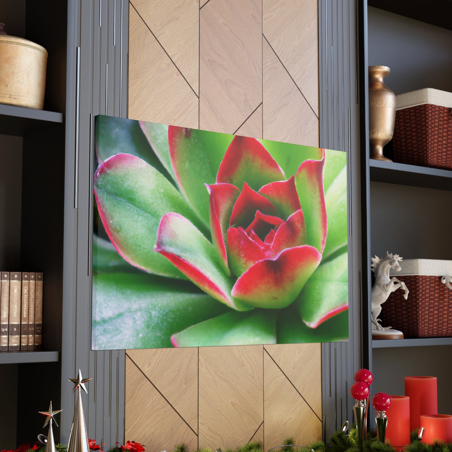 Ariadne of the Red Thread. - Canvas - Succulent