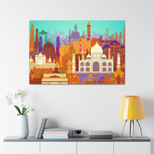 Namaste- Destination India - Canvas