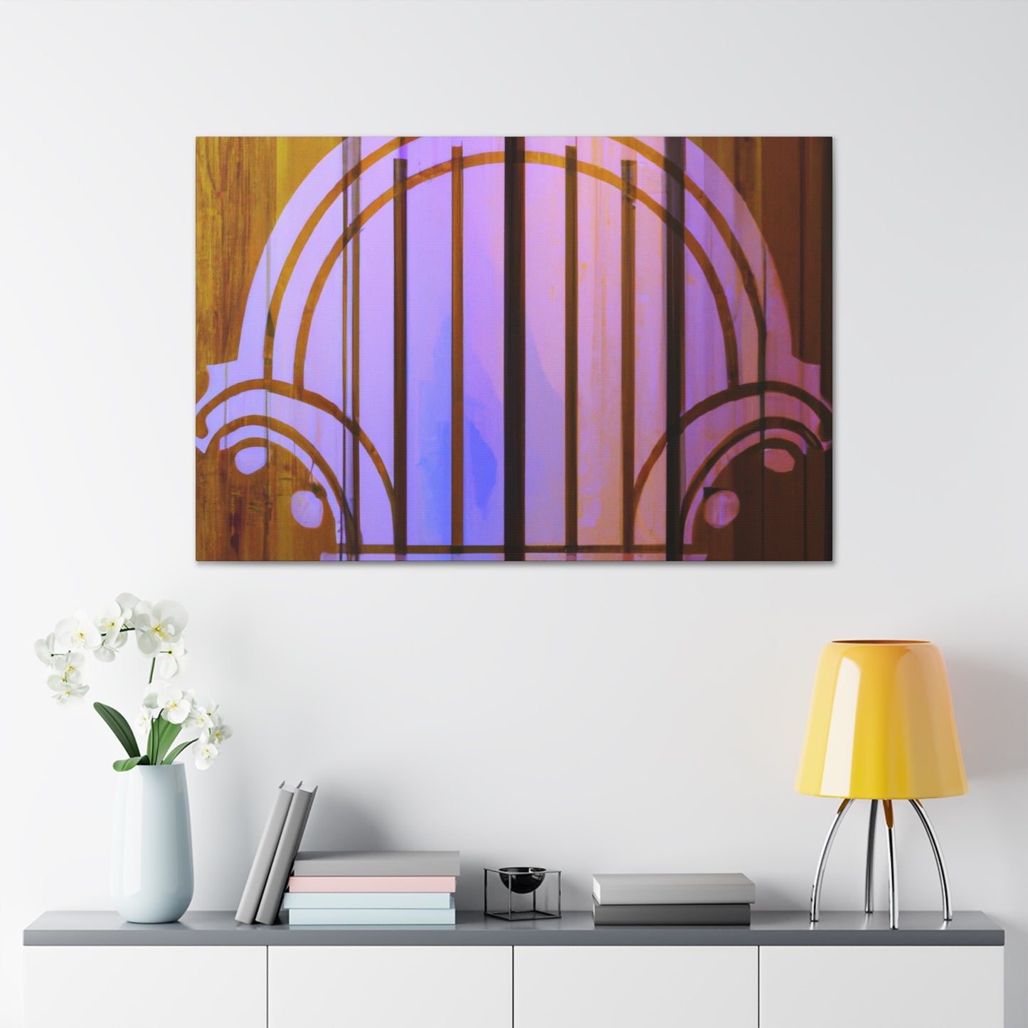 Geo-Deco-  Art Deco Canvas