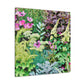 Blooming Garden Splendor. - Floral Canvas