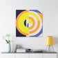 Collision of Color - Midcentury - Canvas
