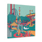 Growtopia - Landscape - Amusement - Canvas