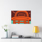 Modernized Monument- Midcentury - Canvas