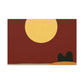 Peeking Ears - Midcentury Canvas