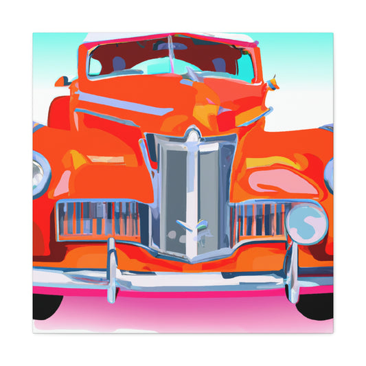 Ford Model T - Automobile - Canvas
