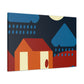 Vibrant Arches - Midcentury - Canvas