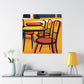 "Cosmic Beauty - Midcentury" - Canvas